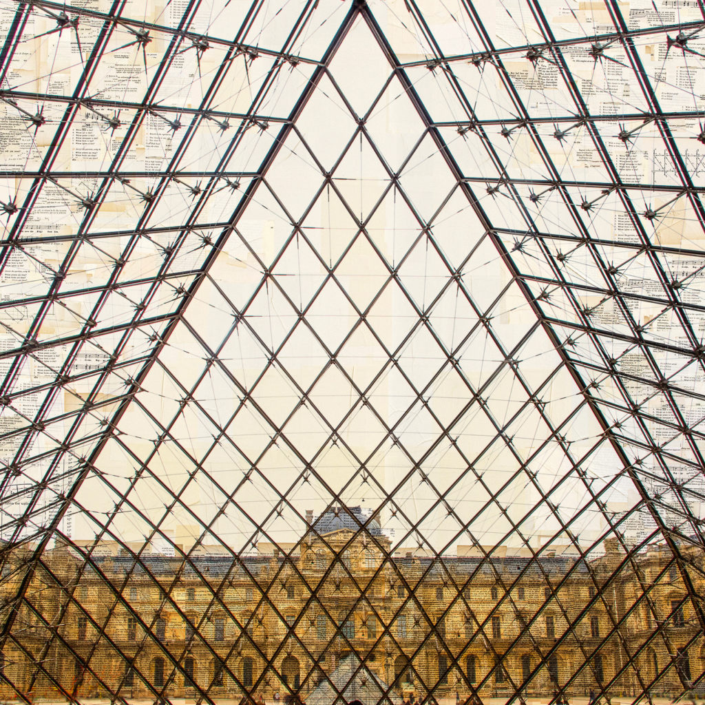 Parigi, La volière, 130x130 cm, euro 4.160 - da FEDERICO RUI